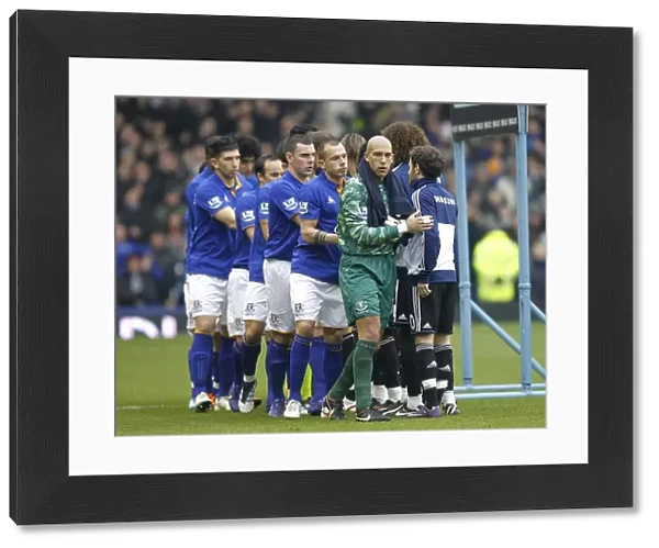 Everton vs. Chelsea: Pre-Match Handshake - Friendly Rivalry (2012)