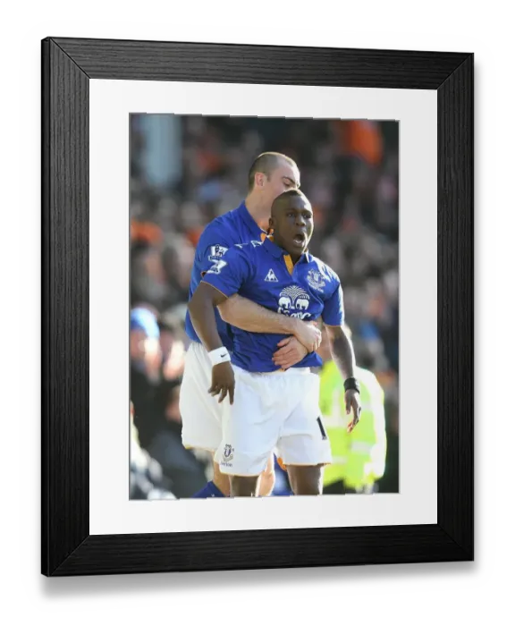 Framed Print : FA Cup - Fifth Round - Everton v Blackpool - Goodison Park