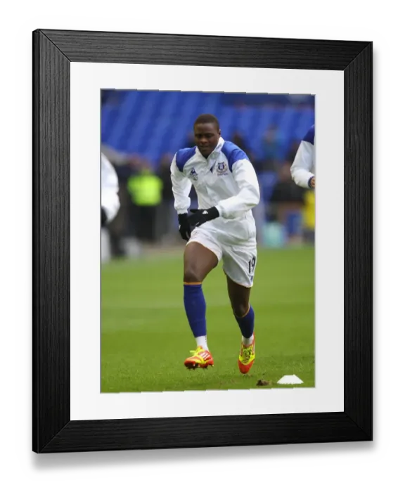 Framed Print : Magaye Gueye Scores the Stunner: Everton's FA Cup Fifth Round Victory over Blackpool (18 February 2012) Framed Print : Magaye Gueye Scores the Stunner: Everton's FA Cup Fifth Round Victory over Blackpool (18 February 2012)