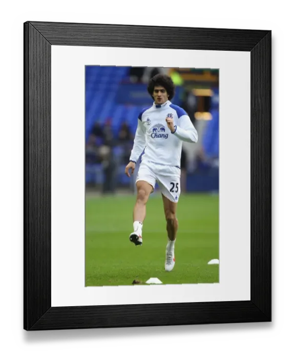 Framed Print : Marouane Fellaini's Determined Performance: Everton vs. Blackpool (FA Cup, Round 5, 18 February 2012) Framed Print : Marouane Fellaini's Determined Performance: Everton vs. Blackpool (FA Cup, Round 5, 18 February 2012)