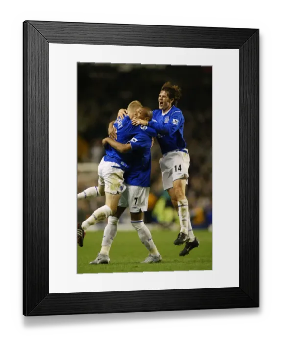 Framed Print : Everton 2 PNE 0 (Carling Cup) 27-10-04 Framed Print : Everton 2 PNE 0 (Carling Cup) 27-10-04