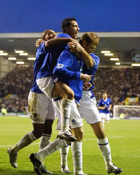 Everton celebrate