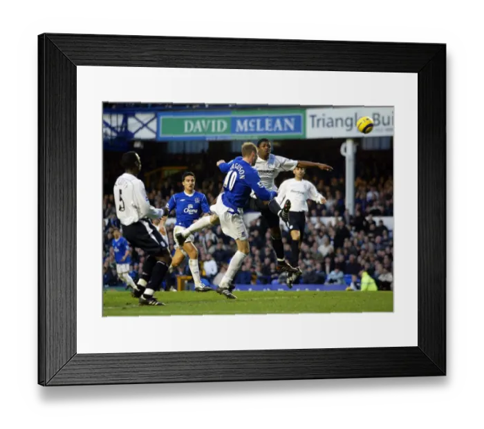 Framed Print : Everton 3 Bolton 2