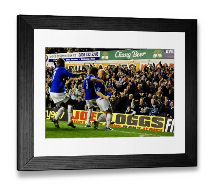 Framed Print : Everton's Triumph: 3-2 Win Over Bolton Wanderers (Season 04-05) Framed Print : Everton's Triumph: 3-2 Win Over Bolton Wanderers (Season 04-05)