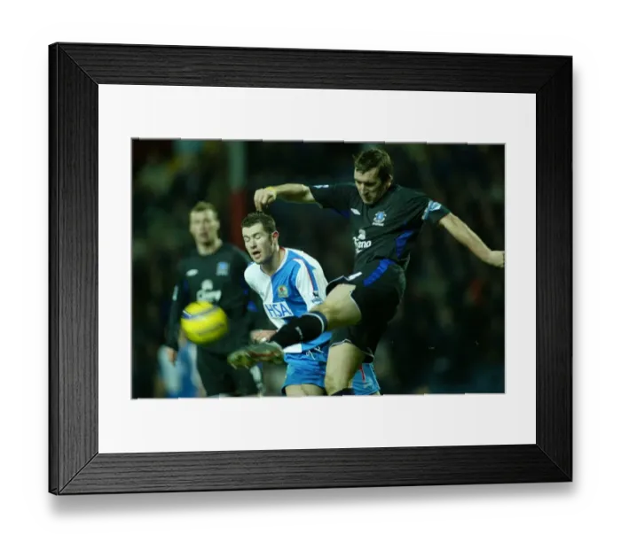 Framed Print : Blackburn 0 Everton 0 18-12-04 Framed Print : Blackburn 0 Everton 0 18-12-04