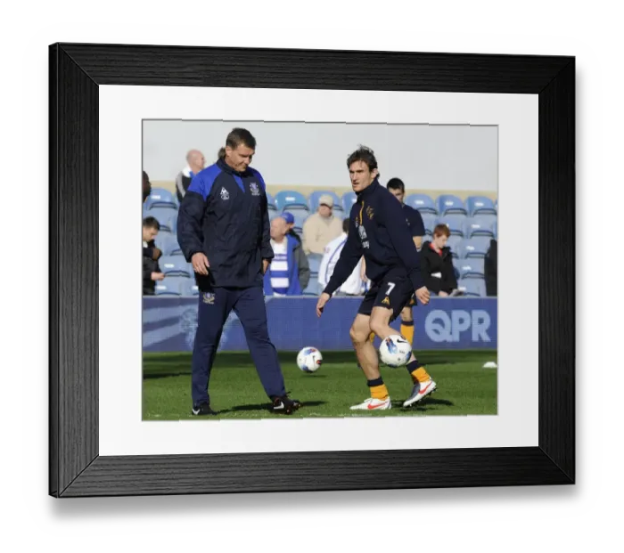 Framed Print : Everton FC: Nikica Jelavic and Team-Mates Gear Up for Queens Park Rangers Showdown (BPL 2012) Framed Print : Everton FC: Nikica Jelavic and Team-Mates Gear Up for Queens Park Rangers Showdown (BPL 2012)