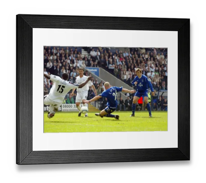 Framed Print : Lee Carsley: A Former Everton Football Club Player