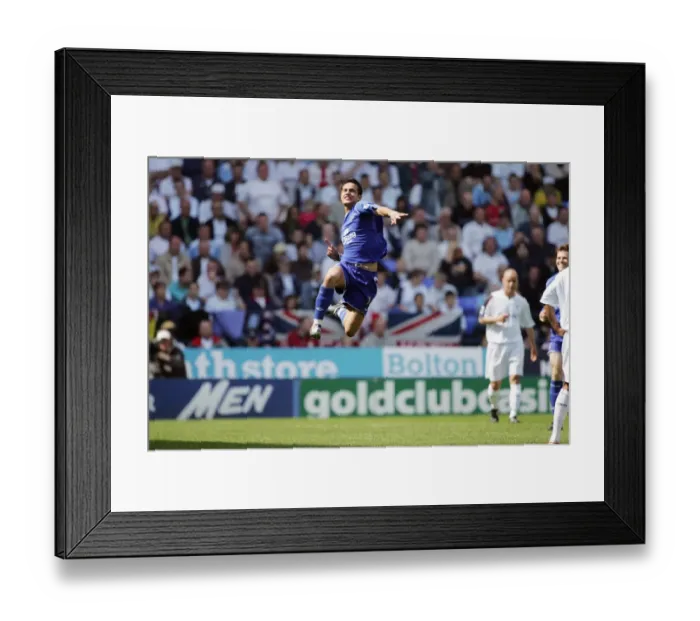 Framed Print : Bolton 3 Everton 2 15-05-05 Framed Print : Bolton 3 Everton 2 15-05-05