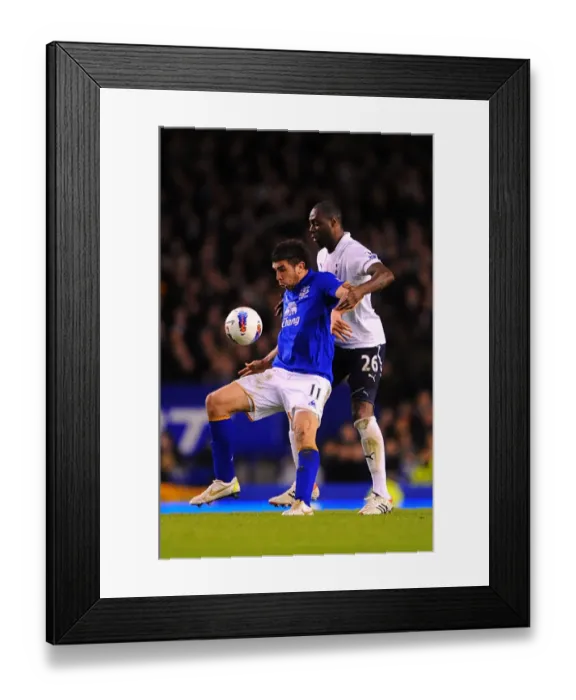 Framed Print : Battle for the Ball: King vs. Stracqualursi - Everton vs. Tottenham Hotspur, Premier League Rivalry (10 March 2012, Goodison Park) Framed Print : Battle for the Ball: King vs. Stracqualursi - Everton vs. Tottenham Hotspur, Premier League Rivalry (10 March 2012, Goodison Park)