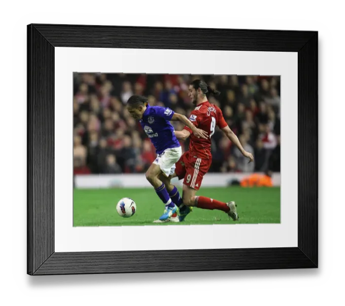Framed Print : Barclays Premier League - Liverpool v Everton - Anfield