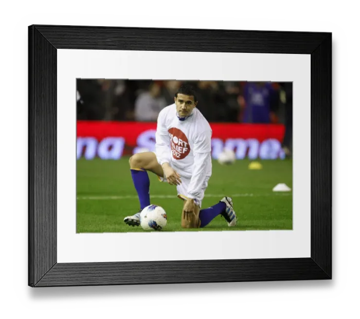 Framed Print : Tim Cahill's Thrilling Anfield Goal: Everton vs. Liverpool, Barclays Premier League (13 March 2012) Framed Print : Tim Cahill's Thrilling Anfield Goal: Everton vs. Liverpool, Barclays Premier League (13 March 2012)