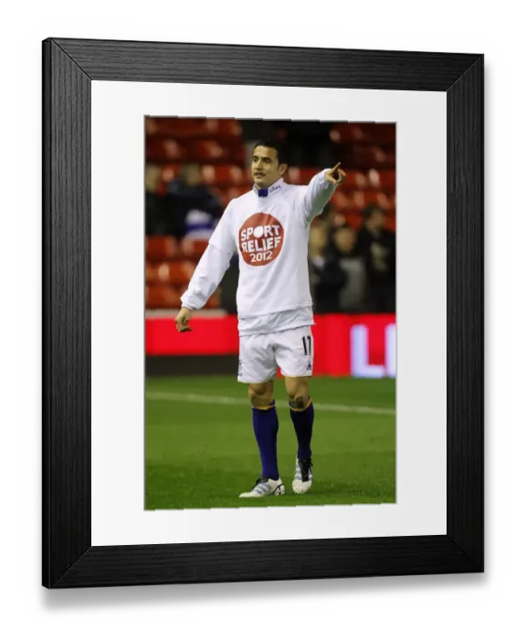 Framed Print : Epic: Tim Cahill's Stunner at Anfield - Everton vs. Liverpool (13 March 2012)