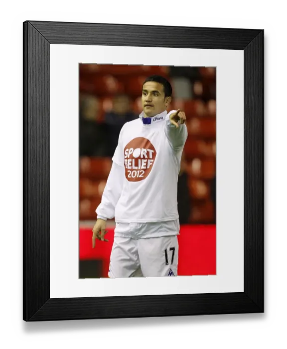 Framed Print : Tim Cahill's Epic Anfield Goal: Everton vs. Liverpool (13 March 2012) Framed Print : Tim Cahill's Epic Anfield Goal: Everton vs. Liverpool (13 March 2012)