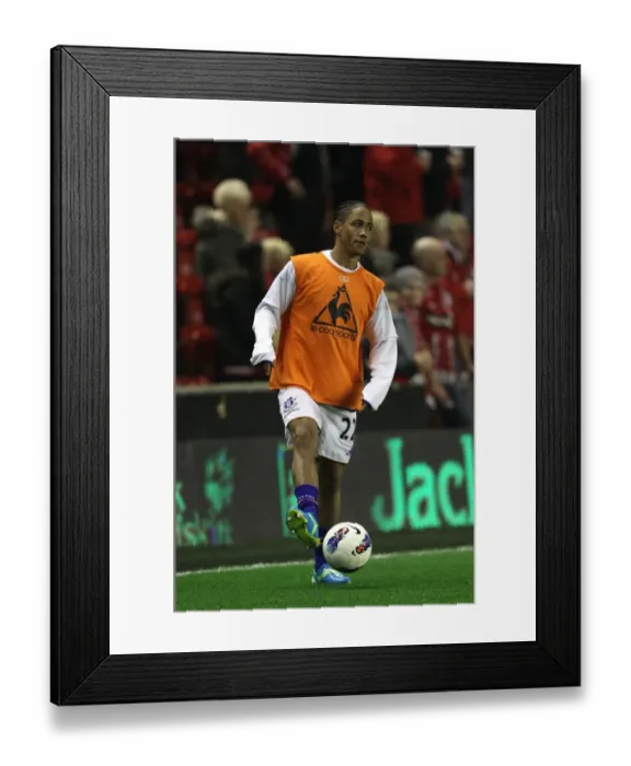 Framed Print : Steven Pienaar, Everton Framed Print : Steven Pienaar, Everton