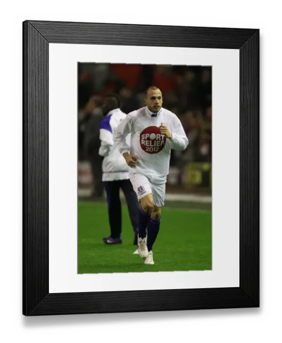 Framed Print : Heitinga at Anfield: Everton vs. Liverpool, Premier League Clash (13 March 2012) Framed Print : Heitinga at Anfield: Everton vs. Liverpool, Premier League Clash (13 March 2012)