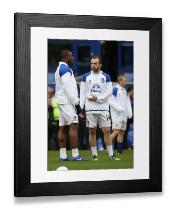 Framed Print : James McFadden Gears Up for Everton's FA Cup Showdown Against Sunderland at Goodison Park Framed Print : James McFadden Gears Up for Everton's FA Cup Showdown Against Sunderland at Goodison Park