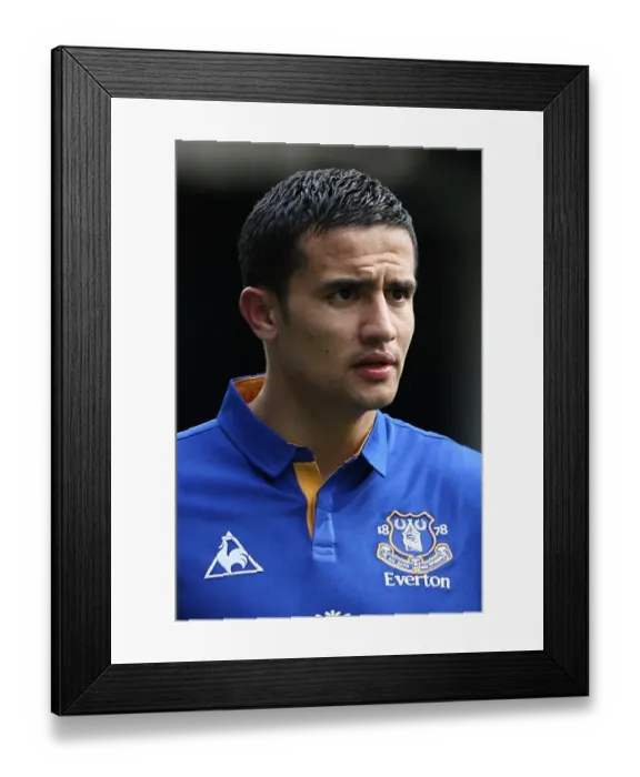 Framed Print : Tim Cahill's Thrilling FA Cup Sixth Round Performance: Everton vs. Sunderland at Goodison Park (17 March 2012)