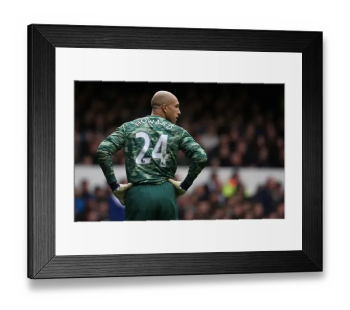 Framed Print : Tim Howard's Dramatic Save: Everton vs. Sunderland in FA Cup Sixth Round at Goodison Park Framed Print : Tim Howard's Dramatic Save: Everton vs. Sunderland in FA Cup Sixth Round at Goodison Park