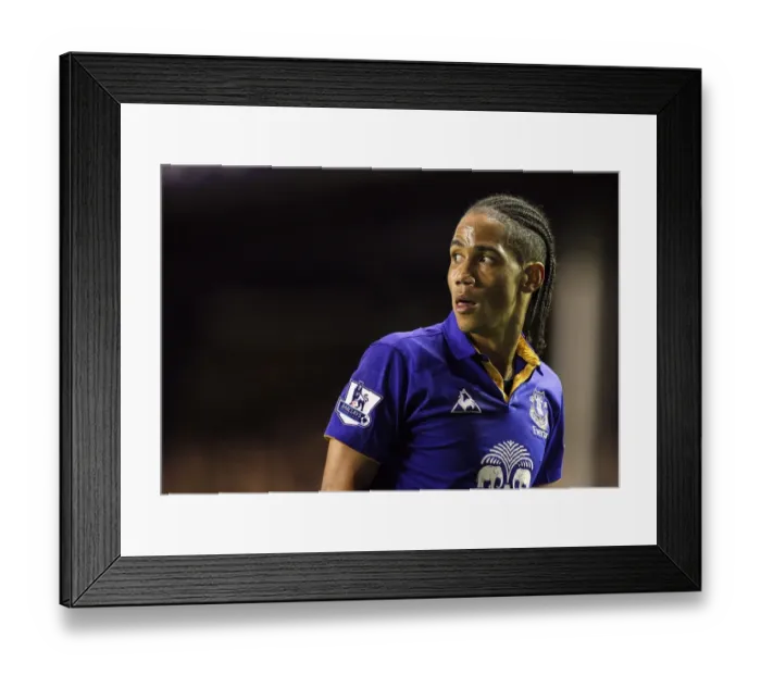 Framed Print : Steven Pienaar, Everton