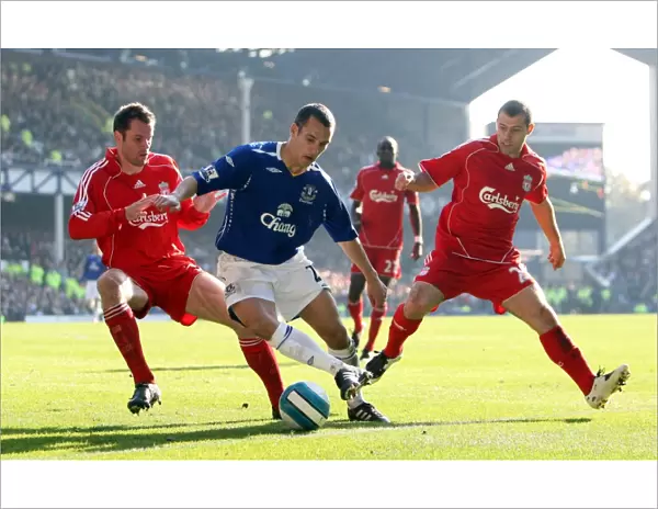 The Intense Rivalry: Osman vs Carragher & Mascherano - Everton vs Liverpool's Legendary Derby Clash of 2007