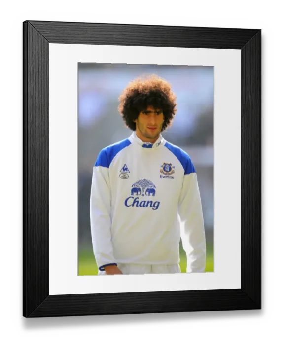 Framed Print : Marouane Fellaini Framed Print : Marouane Fellaini