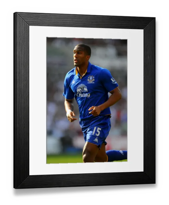 Framed Print : Sylvain Distin in Action: Everton vs Swansea City (Barclays Premier League, 24 March 2012) Framed Print : Sylvain Distin in Action: Everton vs Swansea City (Barclays Premier League, 24 March 2012)