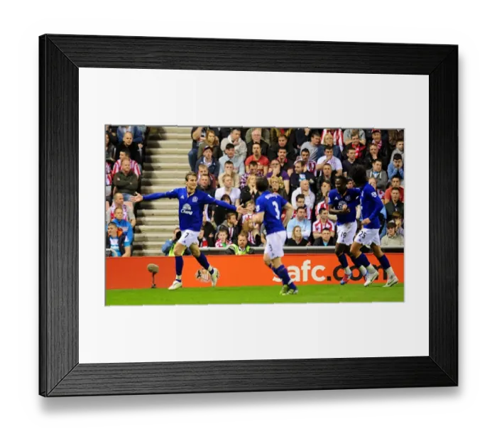 Framed Print : Jelavic's FA Cup Stunner: Everton's First Goal vs. Sunderland (Round 6 Replay, 2012) Framed Print : Jelavic's FA Cup Stunner: Everton's First Goal vs. Sunderland (Round 6 Replay, 2012)
