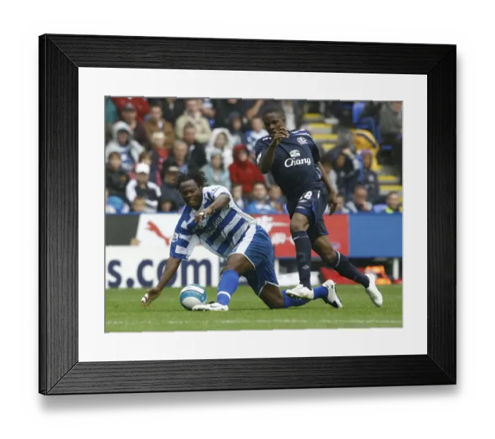 Framed Print : Anichebe vs. Bikey: Everton vs. Reading FA Premier League Showdown (07 / 08) Framed Print : Anichebe vs. Bikey: Everton vs. Reading FA Premier League Showdown (07 / 08)