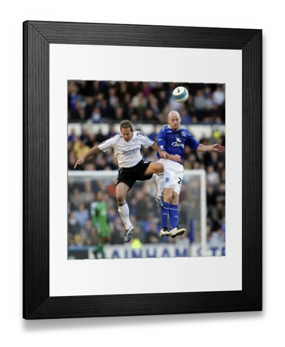 Framed Print : Intense Rivalry: Lewis vs. Carsley Clash at Derby vs. Everton, Barclays Premier League (October 28, 2007) Framed Print : Intense Rivalry: Lewis vs. Carsley Clash at Derby vs. Everton, Barclays Premier League (October 28, 2007)