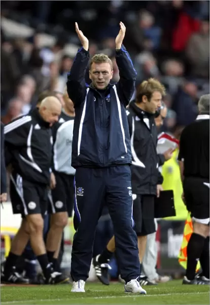 Football - Derby County v Everton Barclays Premier League - Pride Park - 28  /  10  /  07 Everton manager David Moyes applauds Mandatory Credit: Action Images  /  Tony