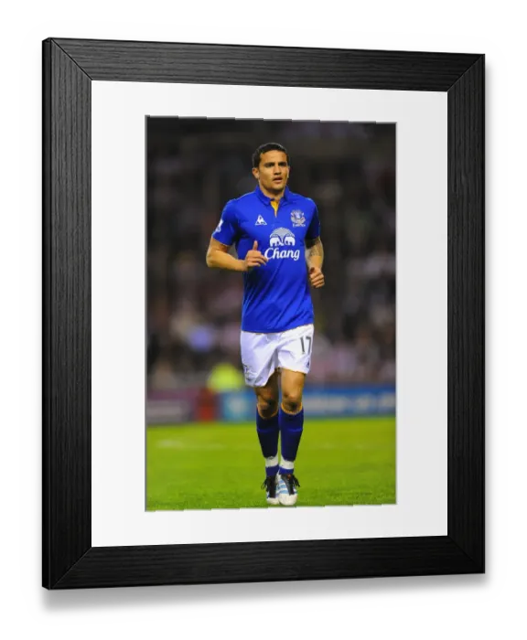 Framed Print : Tim Cahill's Leadership: Everton's FA Cup Victory at Stadium of Light vs. Sunderland (March 27, 2012) Framed Print : Tim Cahill's Leadership: Everton's FA Cup Victory at Stadium of Light vs. Sunderland (March 27, 2012)