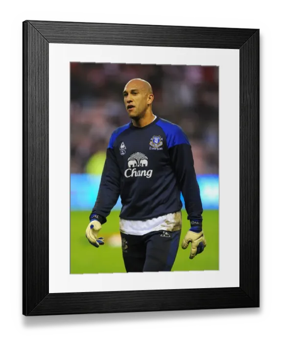 Framed Print : Tim Howard's Unyielding Performance: Everton's FA Cup Sixth Round Replay Victory at Sunderland's Stadium of Light (27 March 2012) Framed Print : Tim Howard's Unyielding Performance: Everton's FA Cup Sixth Round Replay Victory at Sunderland's Stadium of Light (27 March 2012)