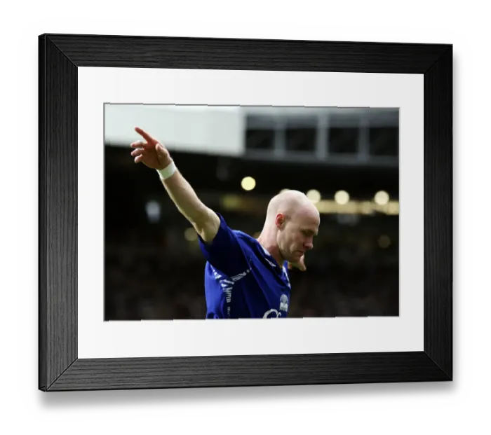 Framed Print : Andrew Johnson's Debut Goal: Everton's Triumph over Newcastle United (07 / 08) Framed Print : Andrew Johnson's Debut Goal: Everton's Triumph over Newcastle United (07 / 08)