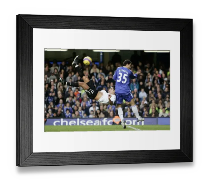 Framed Print : Football - Chelsea v Everton Barclays Premier League - Stamford Bridge - 11  /  11  /  07 Tim Cahill
