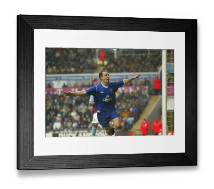 Framed Print : Everton's Triumph: A. Villa 1-3 (February 26, 2005) Framed Print : Everton's Triumph: A. Villa 1-3 (February 26, 2005)