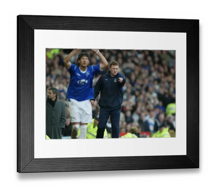 Framed Print : A Flashback to Everton 0-1 Chelsea (12-02-05)