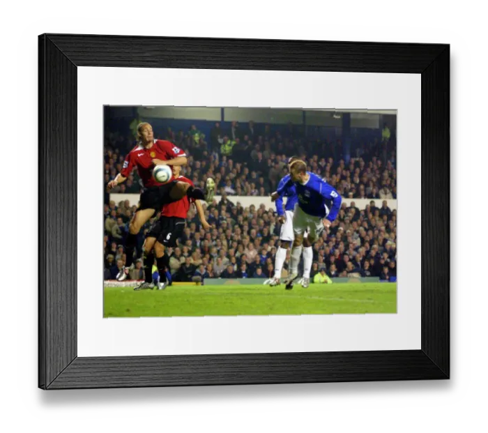 Framed Print : Everton 1 Man United 0 20-04-05 Framed Print : Everton 1 Man United 0 20-04-05