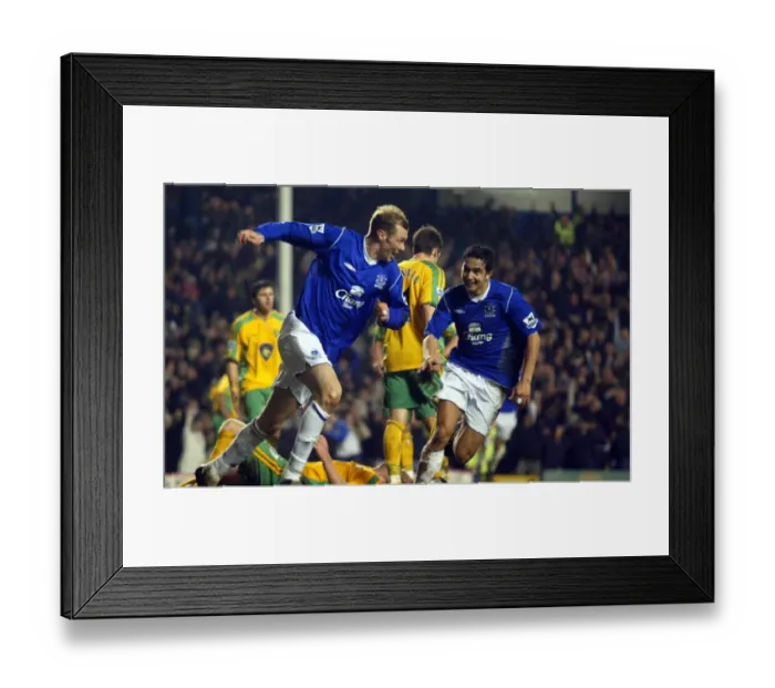 Framed Print : Everton's 1-0 Victory over Norwich (02-02-05) Framed Print : Everton's 1-0 Victory over Norwich (02-02-05)