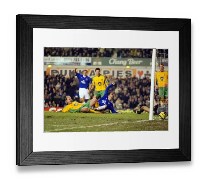 Framed Print : Everton's Historic 1-0 Victory Over Norwich (02-02-05) - Season 04-05 Framed Print : Everton's Historic 1-0 Victory Over Norwich (02-02-05) - Season 04-05