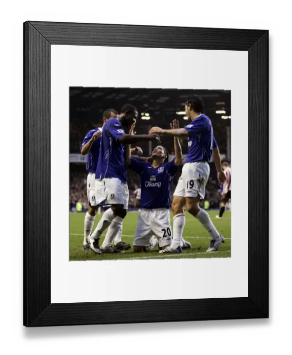 Framed Print : Football - Everton v Sunderland Barclays Premier League - Goodison Park - 24 / 11 / 07 Steven Pienaar Framed Print : Football - Everton v Sunderland Barclays Premier League - Goodison Park - 24 / 11 / 07 Steven Pienaar