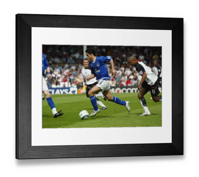 Framed Print : Mikel Arteta keeps possession Framed Print : Mikel Arteta keeps possession