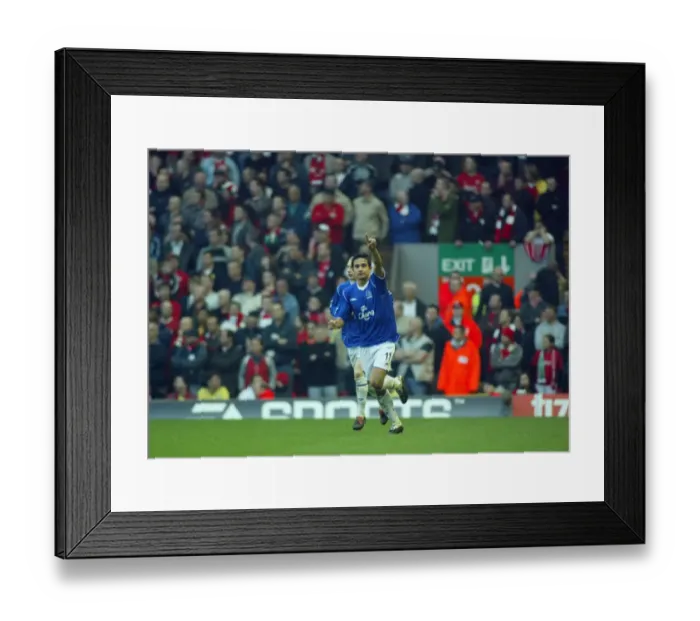 Framed Print : Liverpool's Triumph Over Everton: 19-03-05 (2-1) Framed Print : Liverpool's Triumph Over Everton: 19-03-05 (2-1)