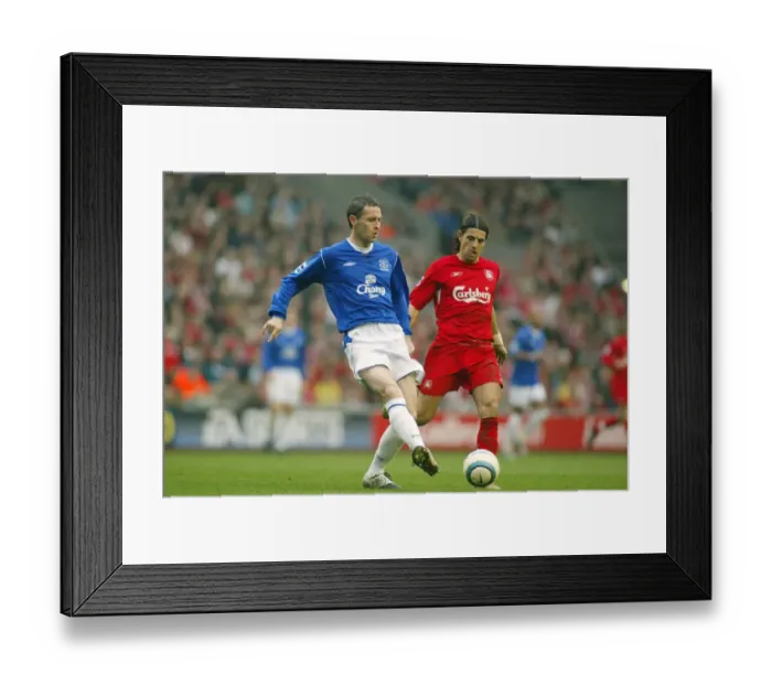 Framed Print : Liverpool's Triumph Over Everton: 19-03-05 (2-1) Framed Print : Liverpool's Triumph Over Everton: 19-03-05 (2-1)