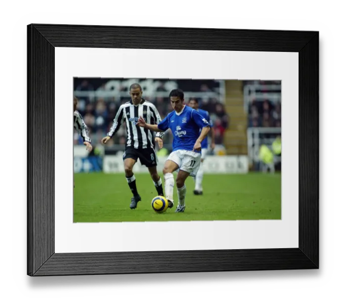 Framed Print : Newcastle United vs. Everton: A 1-1 Draw (November 28, 2004) - Season 04-05