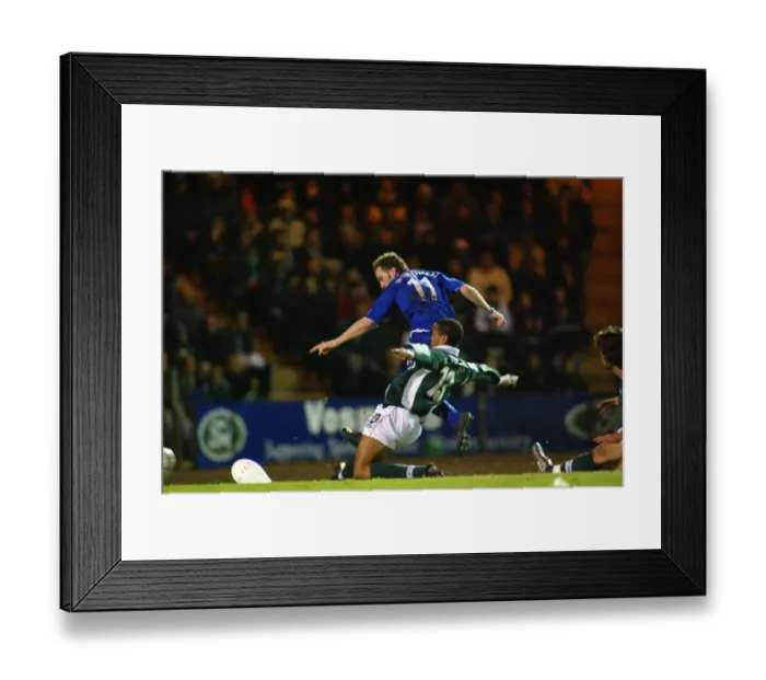 Framed Print : Everton's FA Cup Victory: Plymouth 1-3 (08-01-05) Framed Print : Everton's FA Cup Victory: Plymouth 1-3 (08-01-05)