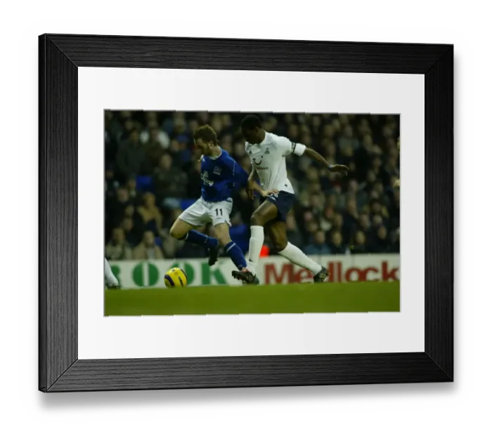 Framed Print : Spurs 5 Everton 2 01-01-05