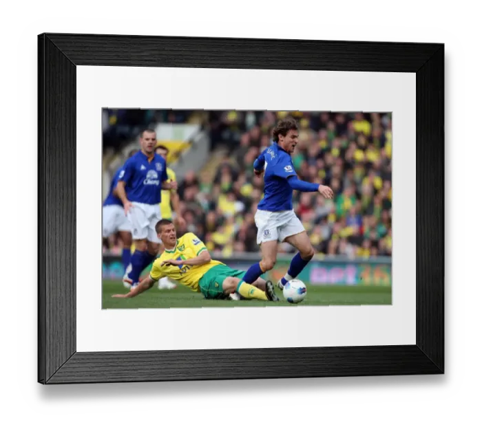Framed Print : Intense Rivalry: Bennett vs. Jelavic Clash at Carrow Road Framed Print : Intense Rivalry: Bennett vs. Jelavic Clash at Carrow Road