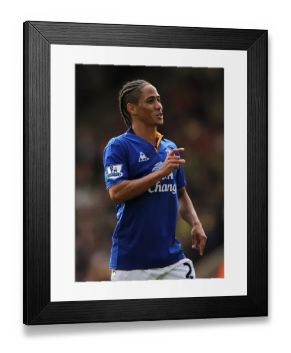 Framed Print : Steven Pienaar in Action: Everton vs. Norwich City (07.04.2012) Framed Print : Steven Pienaar in Action: Everton vs. Norwich City (07.04.2012)