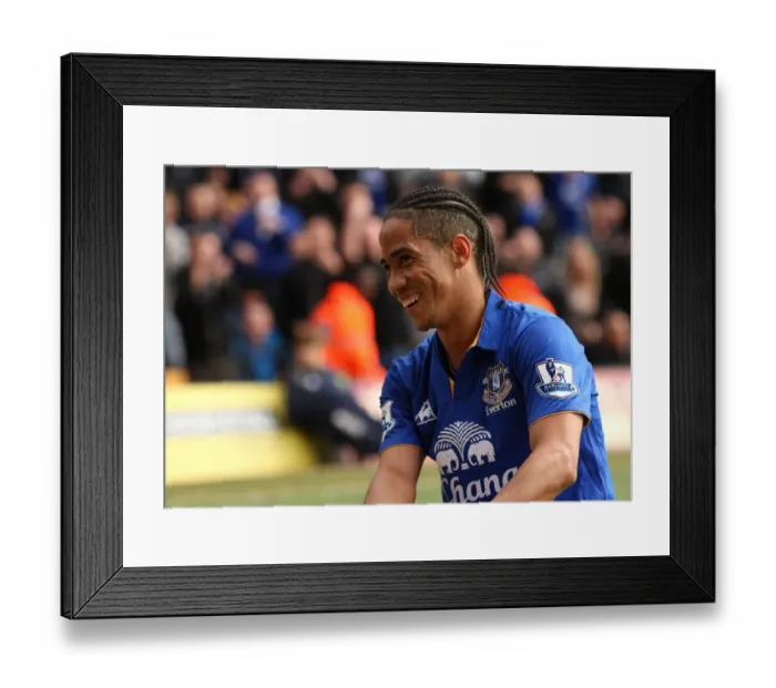 Framed Print : Steven Pienaar, Everton Framed Print : Steven Pienaar, Everton