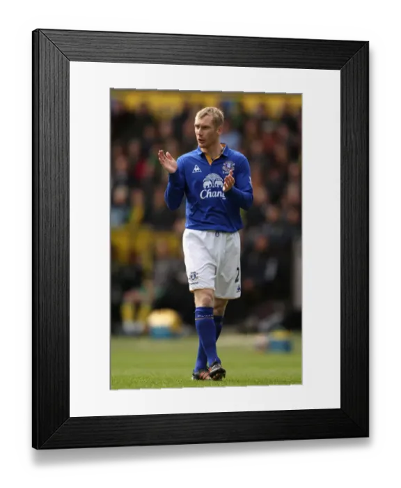 Framed Print : Everton's Tony Hibbert in Action: Ever vs Norwich City (07.04.2012, Carrow Road) Framed Print : Everton's Tony Hibbert in Action: Ever vs Norwich City (07.04.2012, Carrow Road)